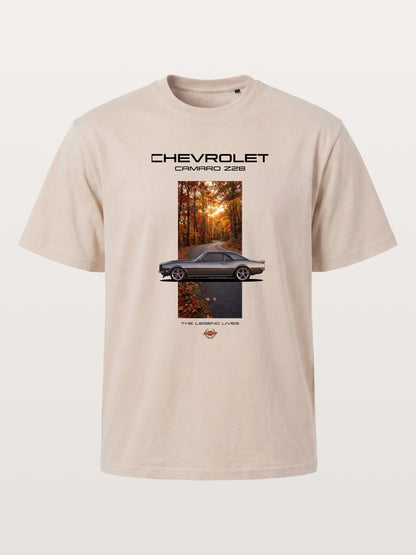 Camaro Z28 Desert Sunset Art Cotton T-shirt