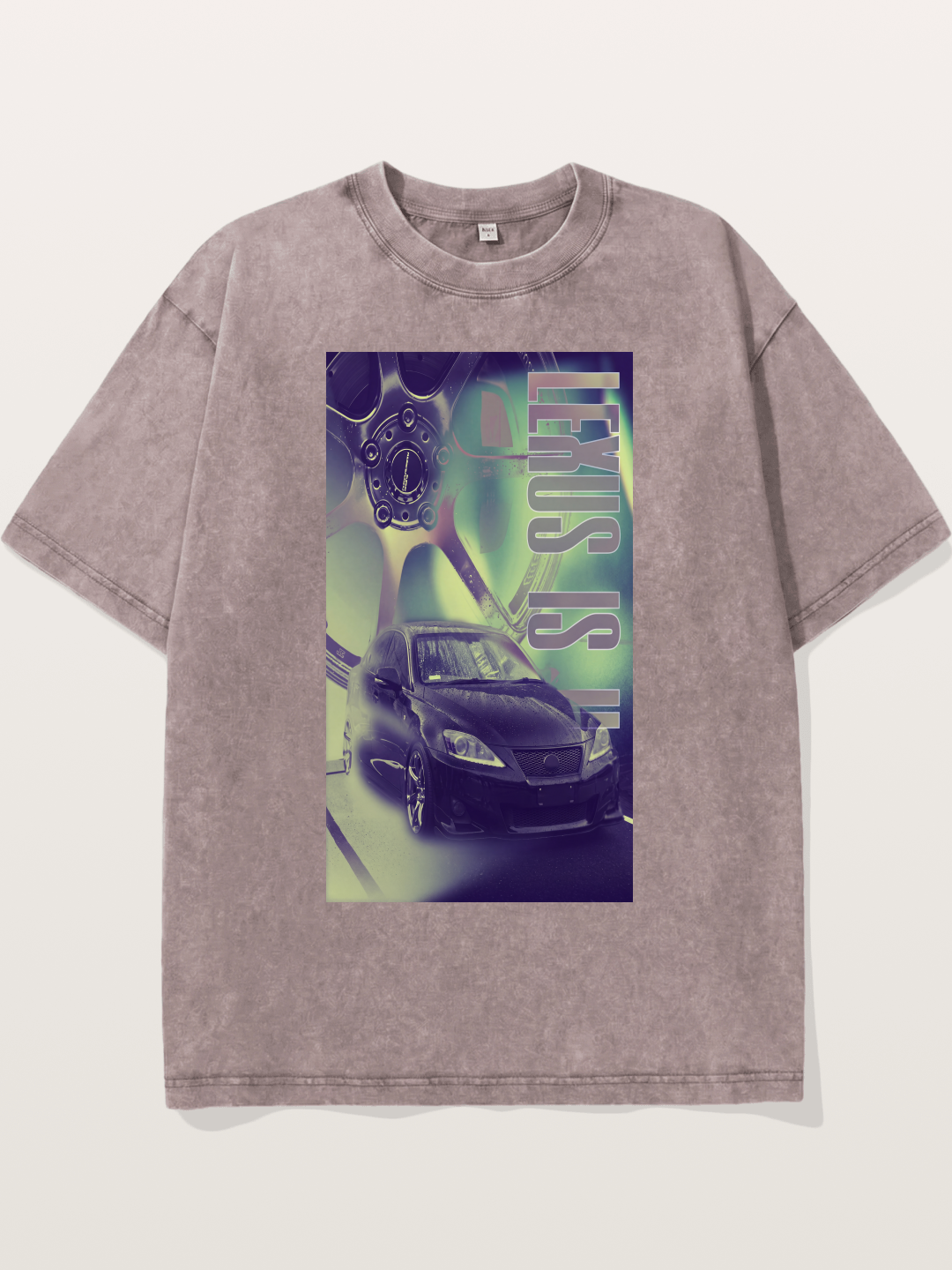 Lexus IS Gradient Tuning Art Washed T-shirt