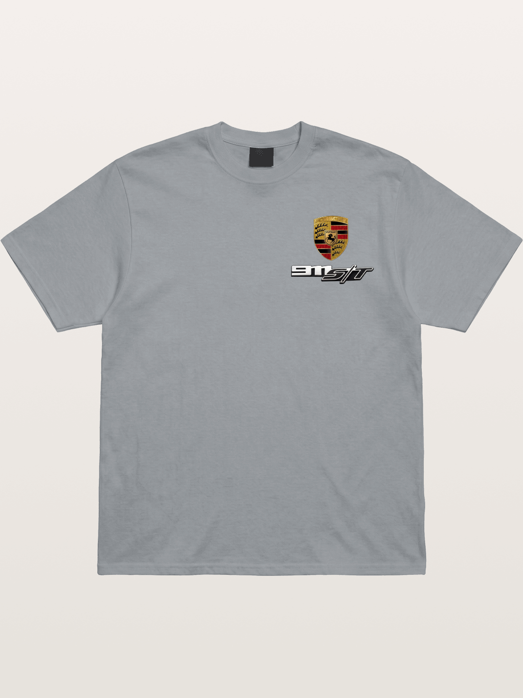 Porsche Crest With 911 ST Gildan T-shirt