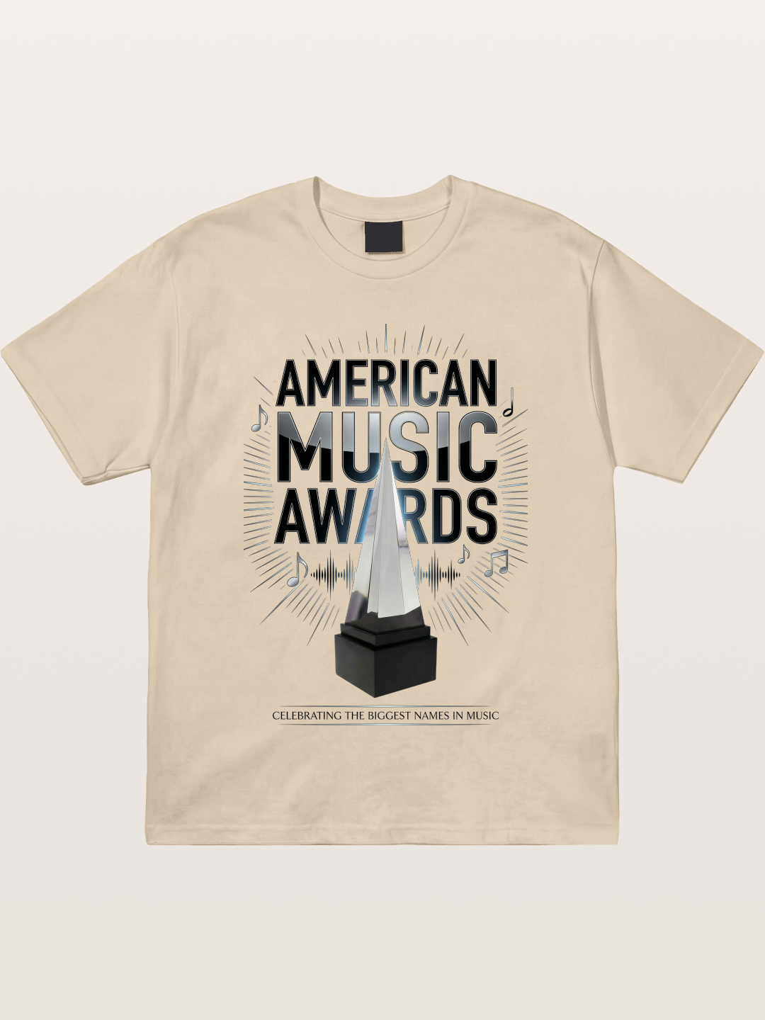 AMA Trophy Music Note Graphic Gildan T-shirt