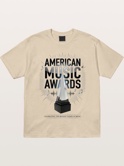 AMA Trophy Music Note Graphic Gildan T-shirt