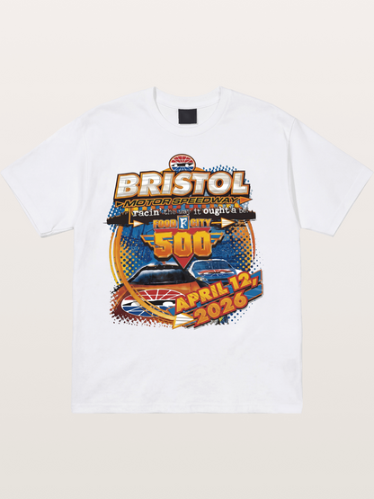 2026 Bristol Food City 500 Print Cotton T-shirt