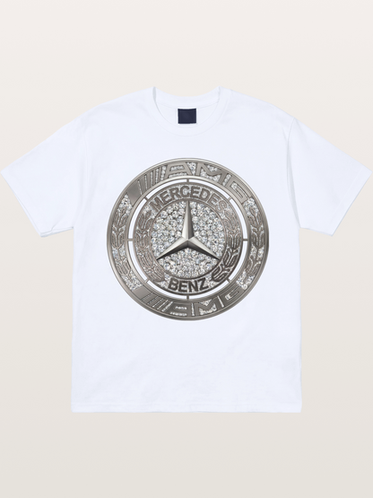 Mercedes Diamond Logo Art Gildan T-shirt