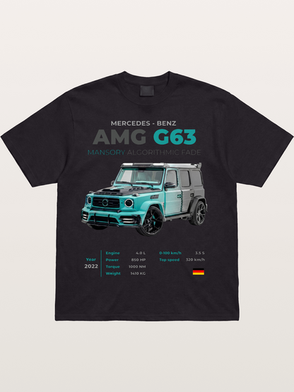 Mansory AMG G63 Fade Art Cotton T-shirt