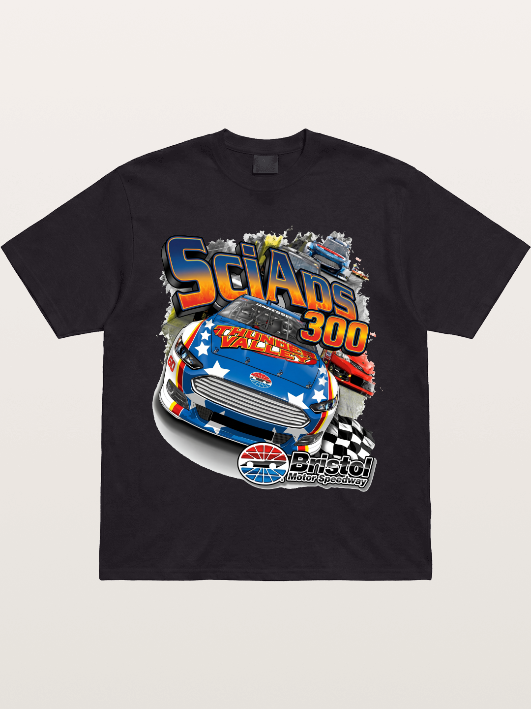 Bristol Motor Speedway Art Gildan T-shirt