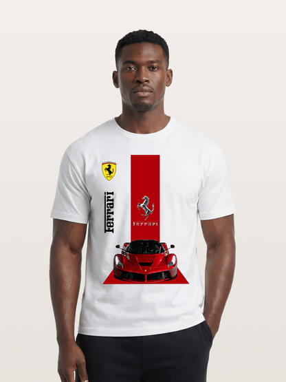 Prancing Speed Cotton T-shirt