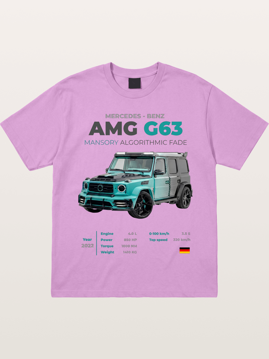 Mansory AMG G63 Fade Art Gildan T-shirt