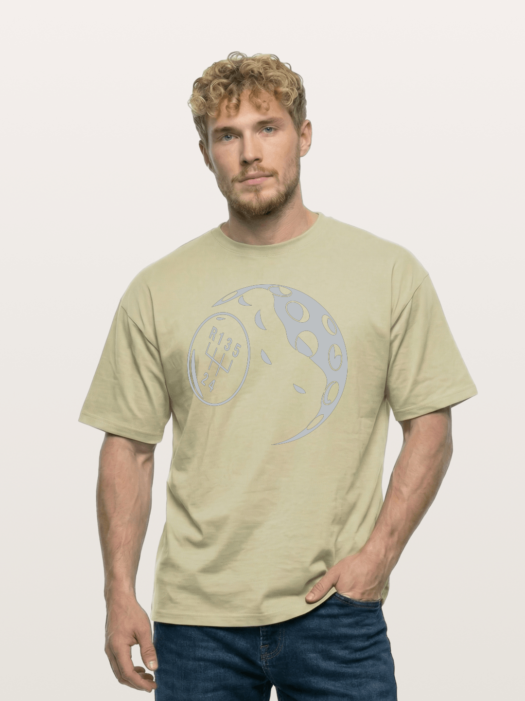 R135 Gear Cotton T-shirt