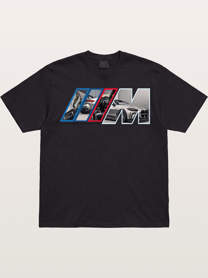 BMW Car Detail Collage Art Gildan T-shirt
