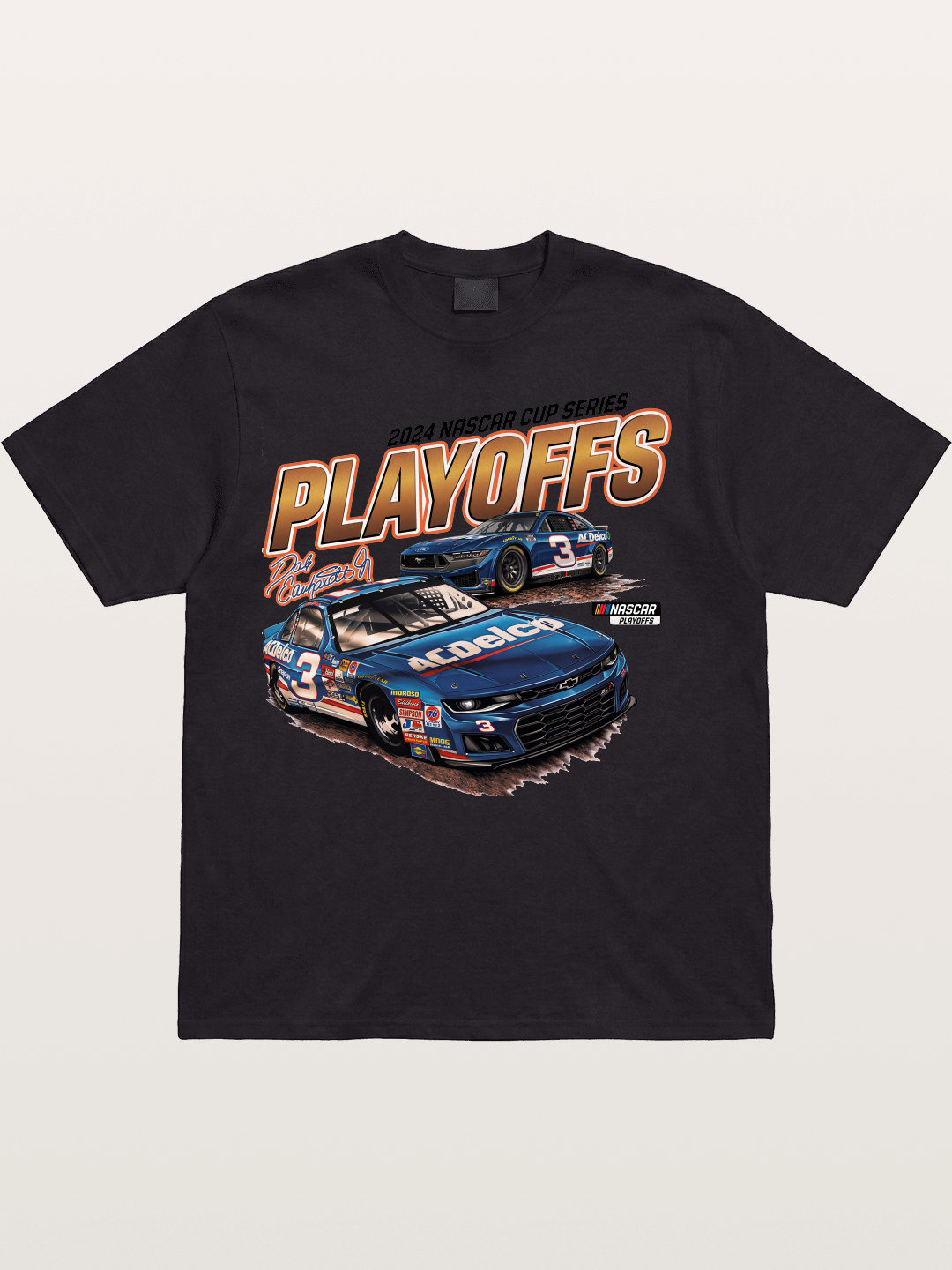 2024 NASCAR Playoffs Graphic Cotton T-shirt