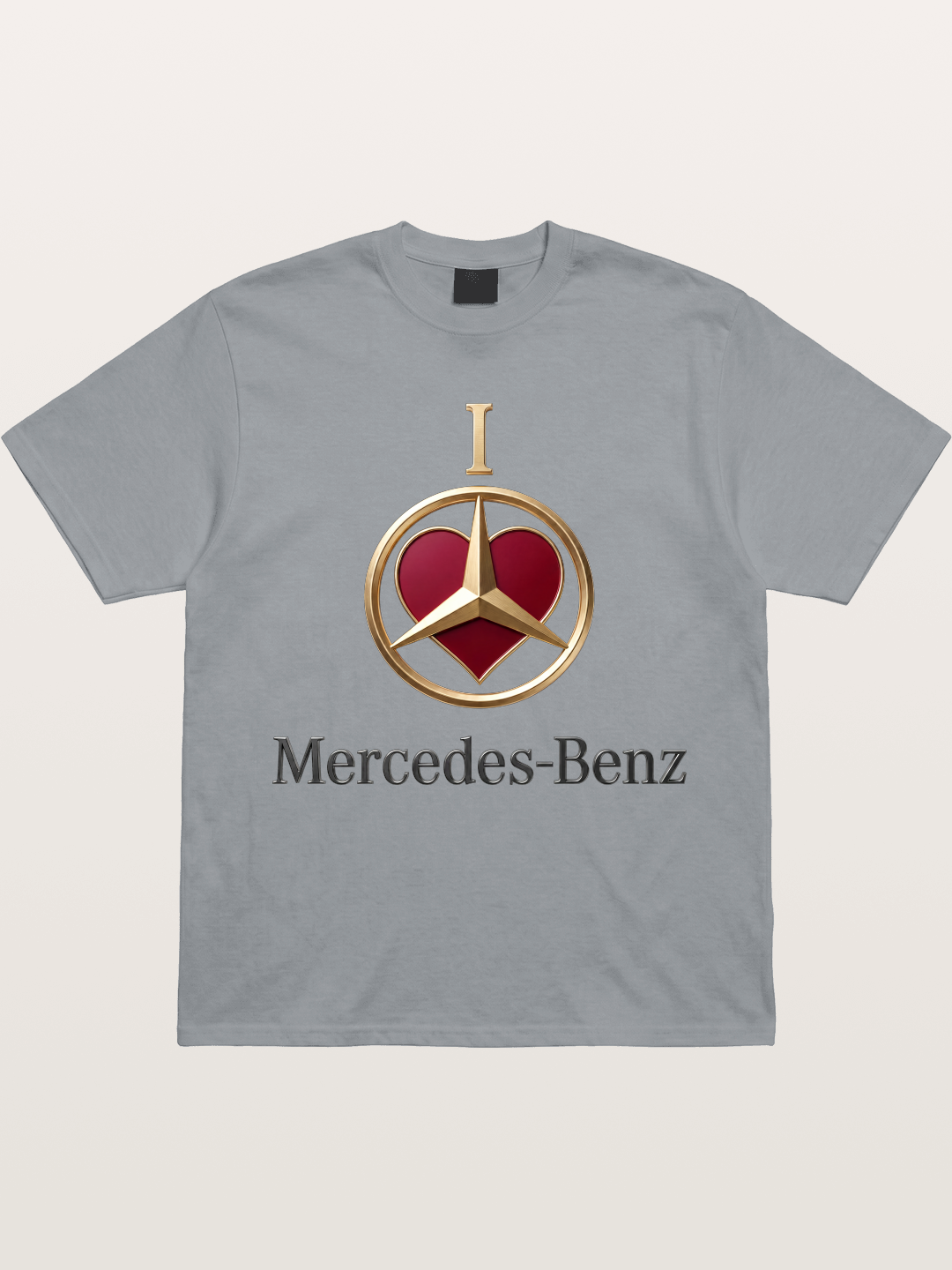 Mercedes Love Logo Art Gildan T-shirt