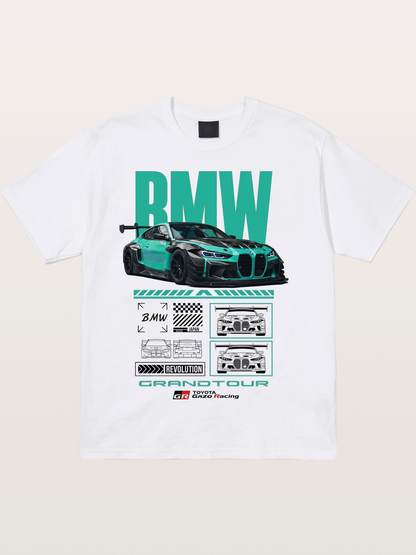 BMW M4 GT3 Technical Design Cotton T-shirt