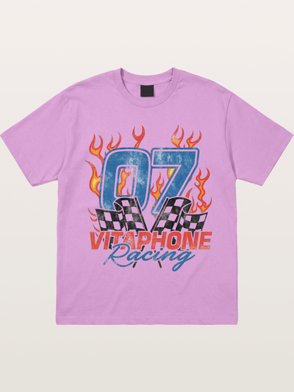 07 Racing Flame Gildan T-shirt