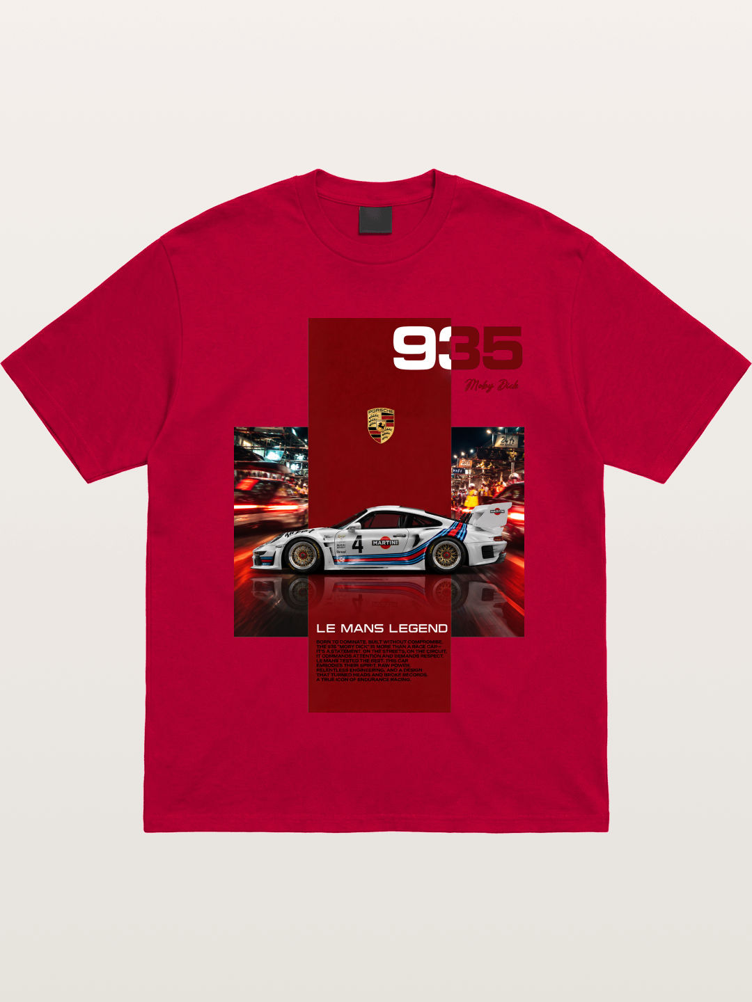 Porsche 935 Le Mans Legend Martini Gildan T-shirt