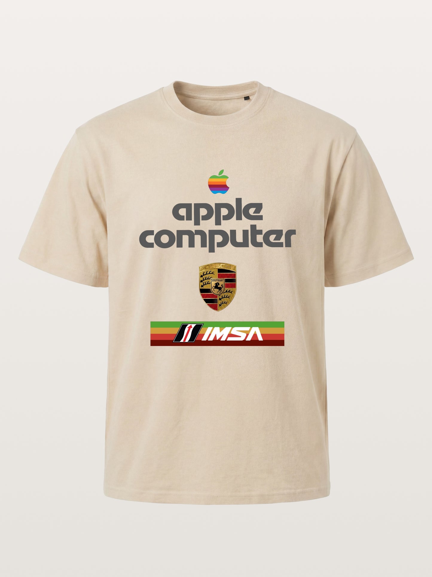 Apple IMSA Porsche Three Brand Combo Gildan T-shirt