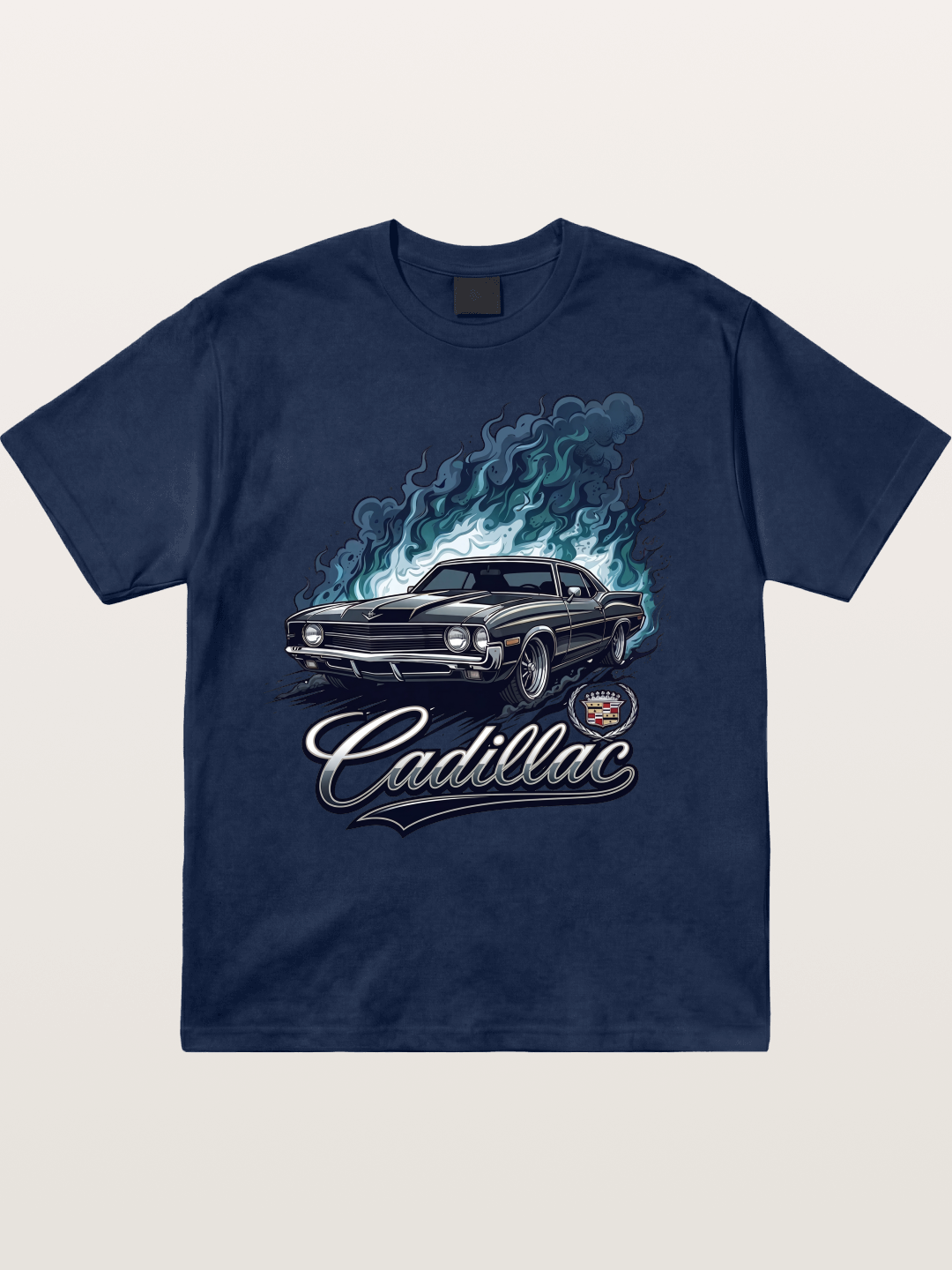 Smoke Burst Luxury Sedan Cotton T-shirt
