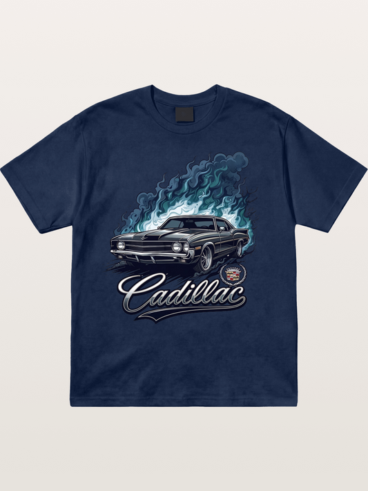 Smoke Burst Luxury Sedan Cotton T-shirt