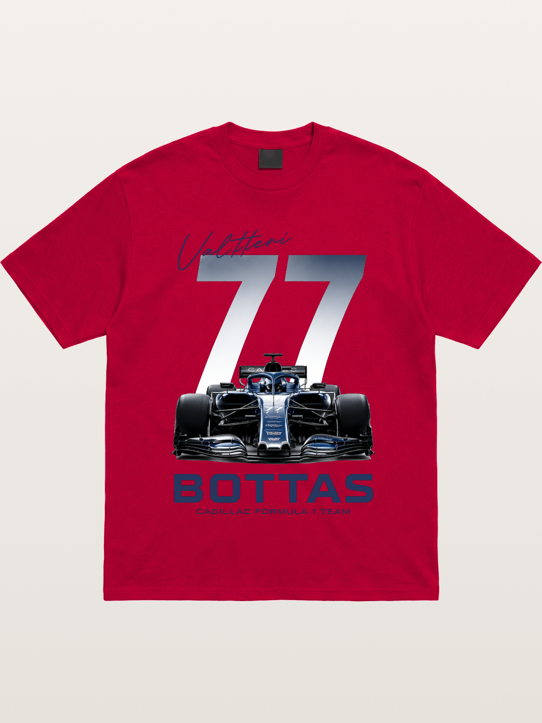 Valtteri Bottas Cadillac F1 77 Gildan T-shirt