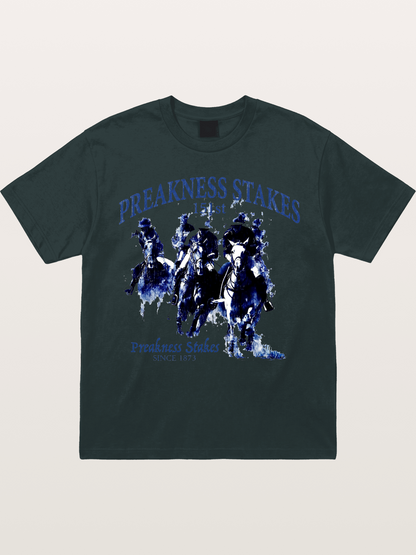 Preakness Stakes Watercolor Print Gildan T-shirt
