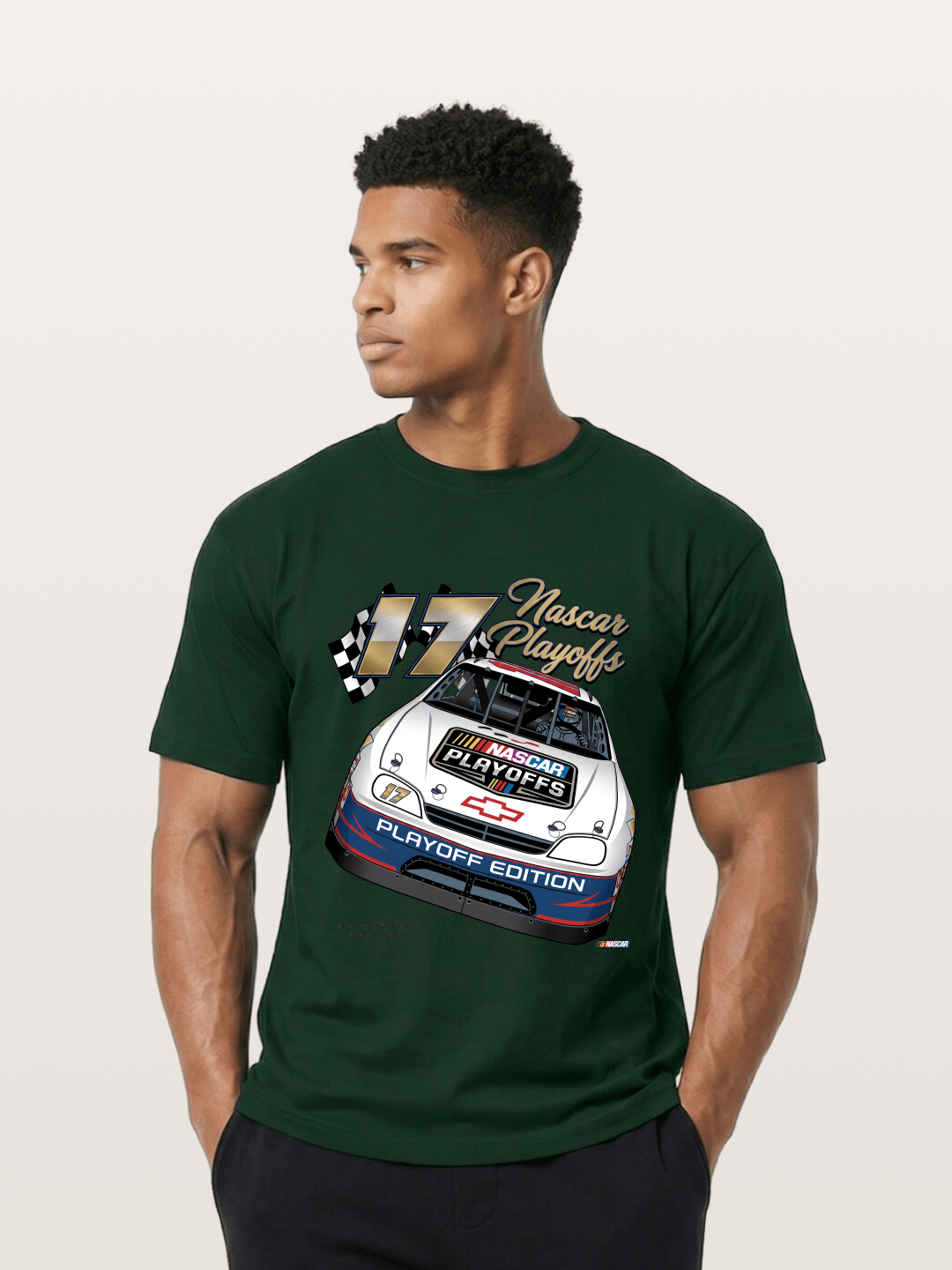 17 Playoff Edition Race Car Gildan T-shirt