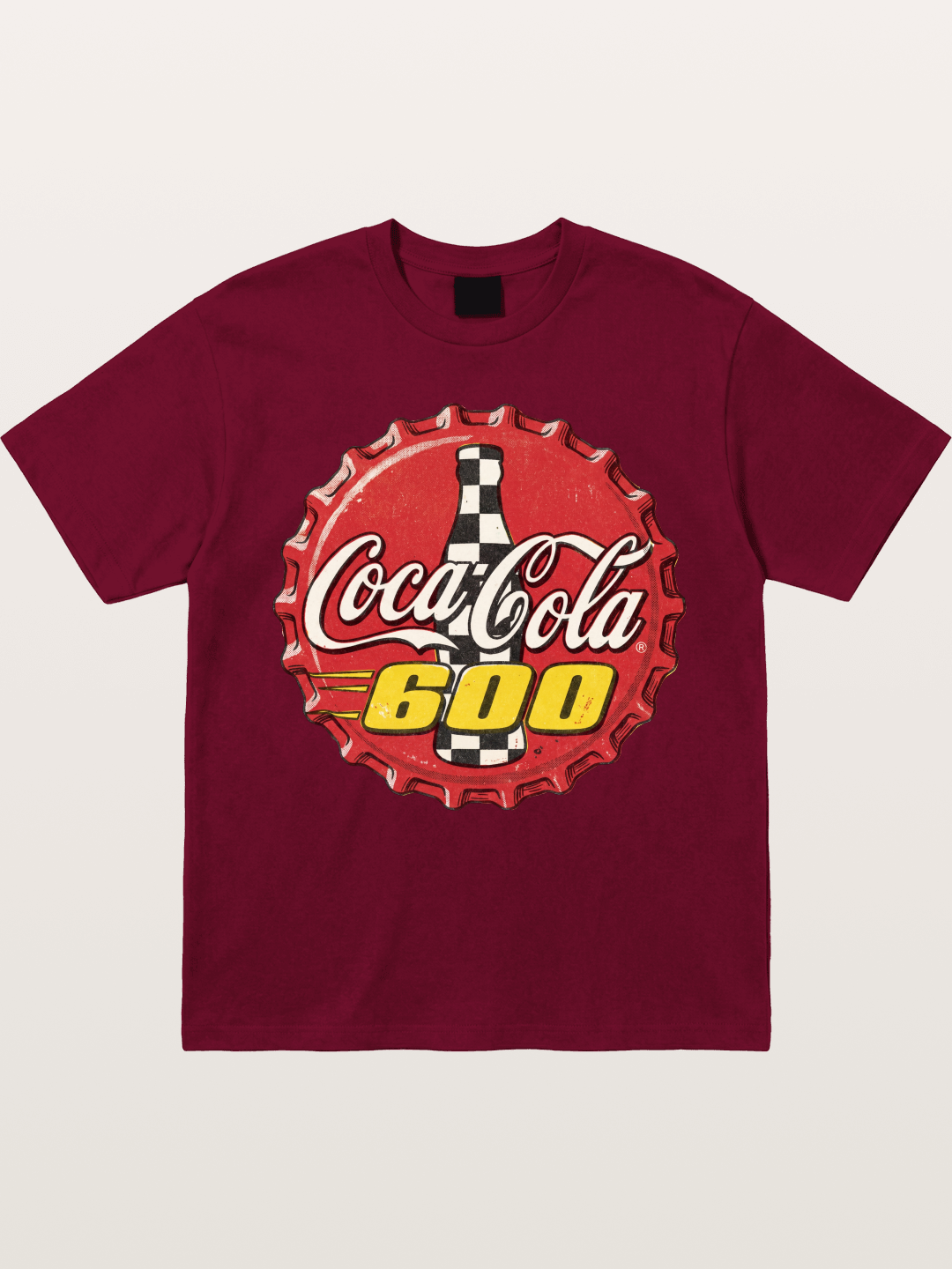 Coca-Cola 600 Vintage Bottle Cap Gildan T-shirt