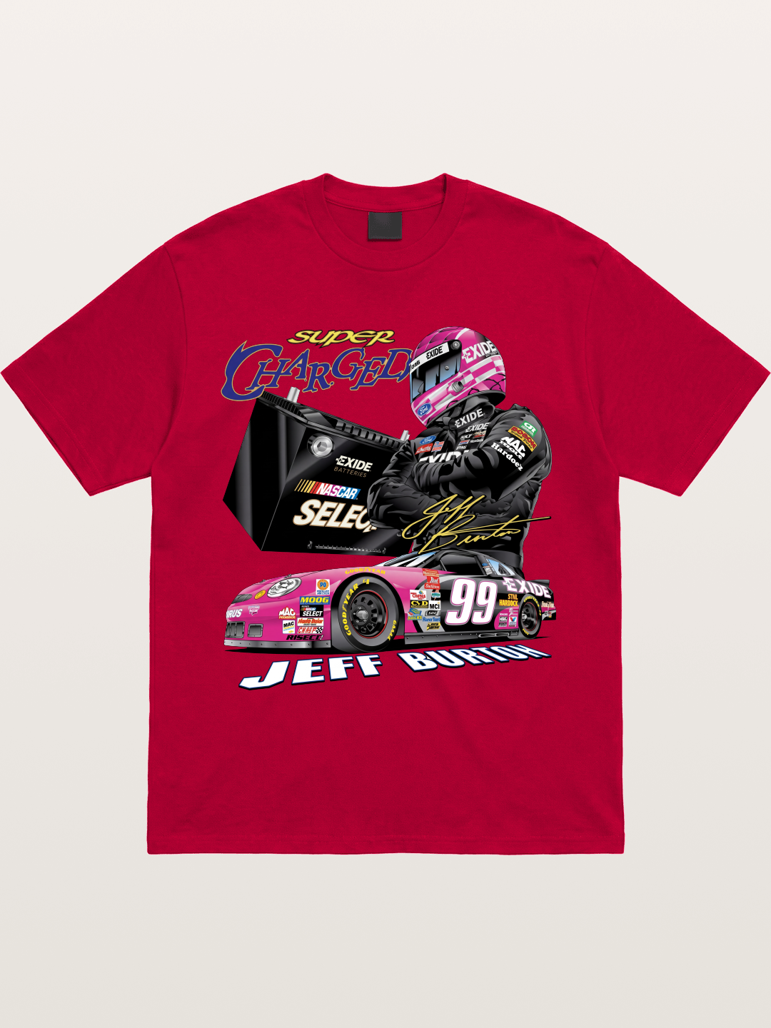 Jeff Burton 99 NASCAR Legend Gildan T-shirt