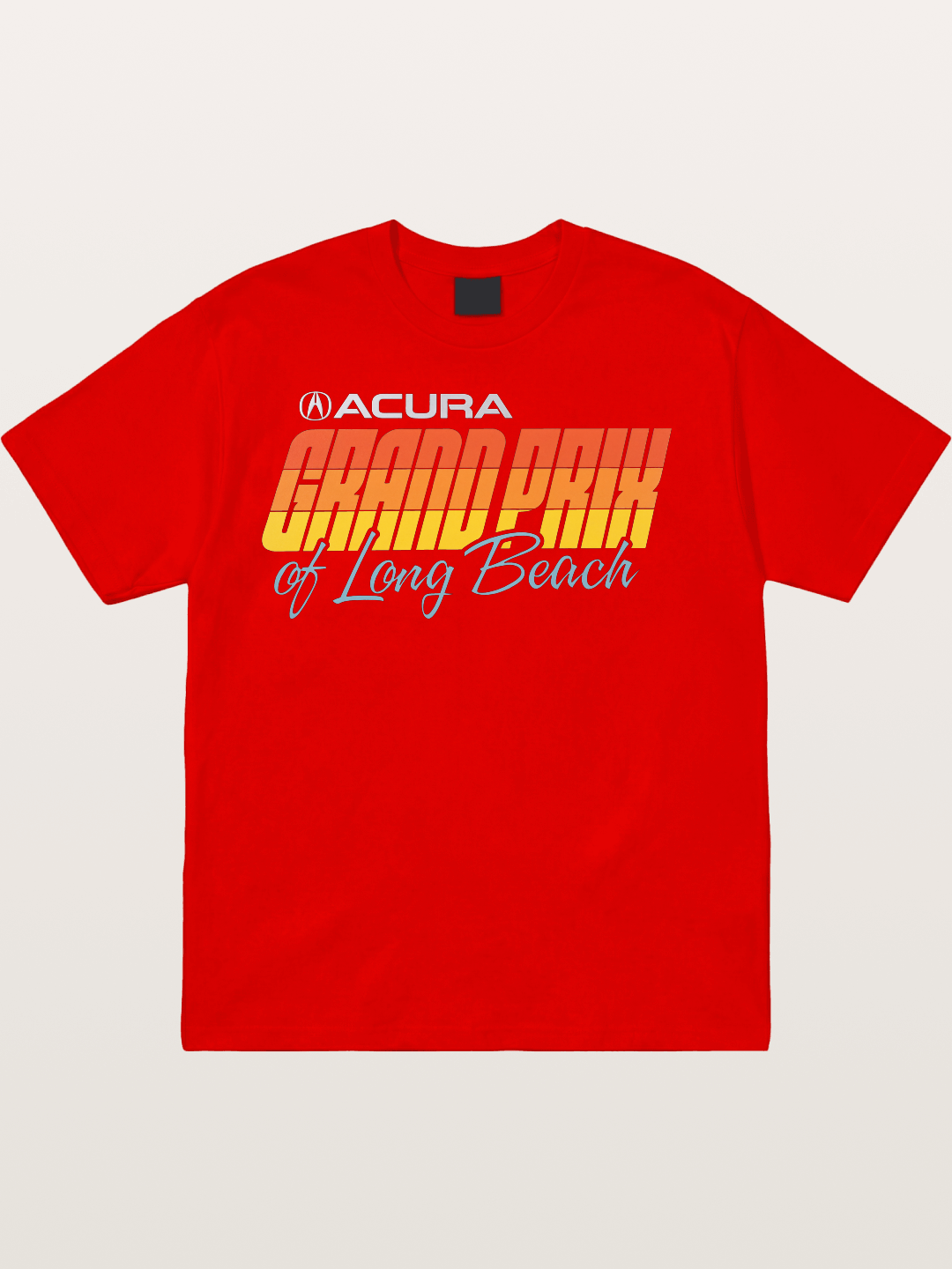 Sunset Grand Prix Typography Cotton T-shirt