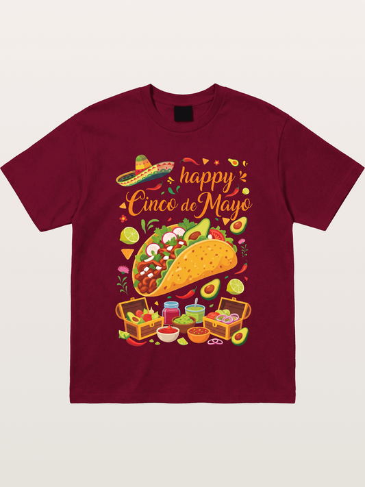 Cinco de Mayo Giant Taco Feast Gildan T-shirt