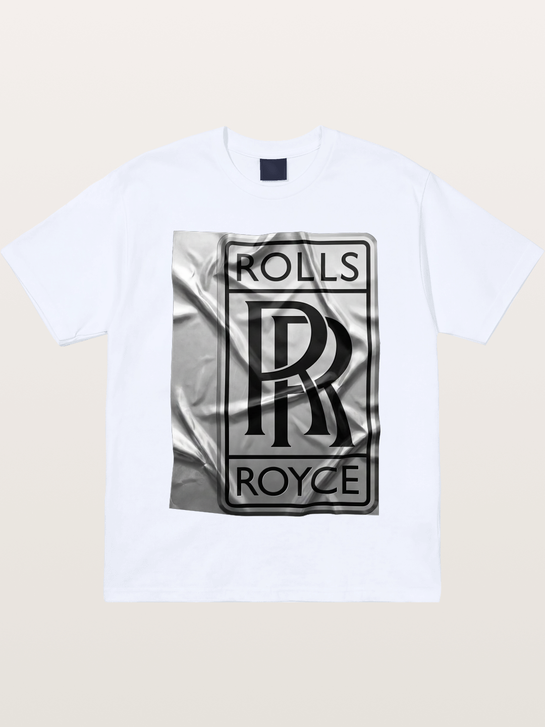 Silk Texture RR Logo Design Gildan T-shirt