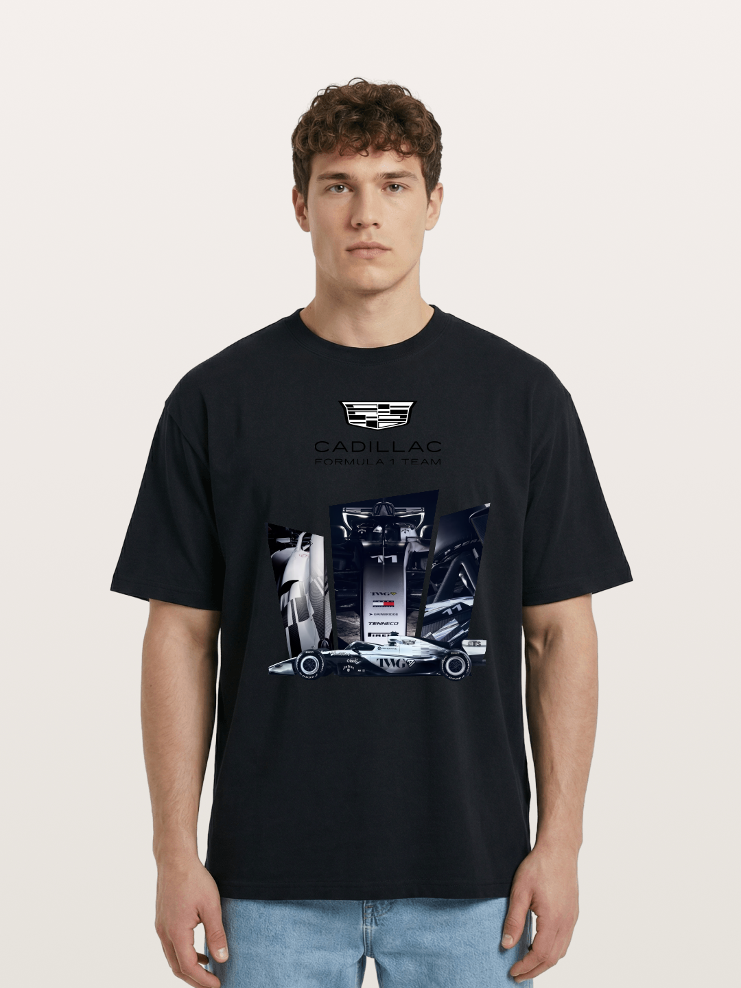 Cadillac F1 Team Racing Art Cotton T-shirt