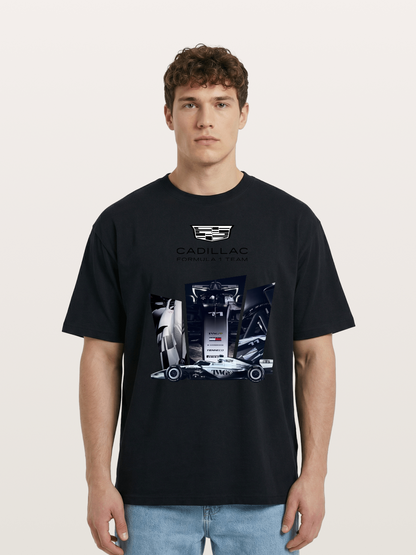 Cadillac F1 Team Racing Art Cotton T-shirt