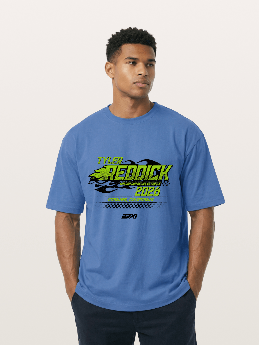 Tyler Reddick 2026 NASCAR Schedule Art Gildan T-shirt