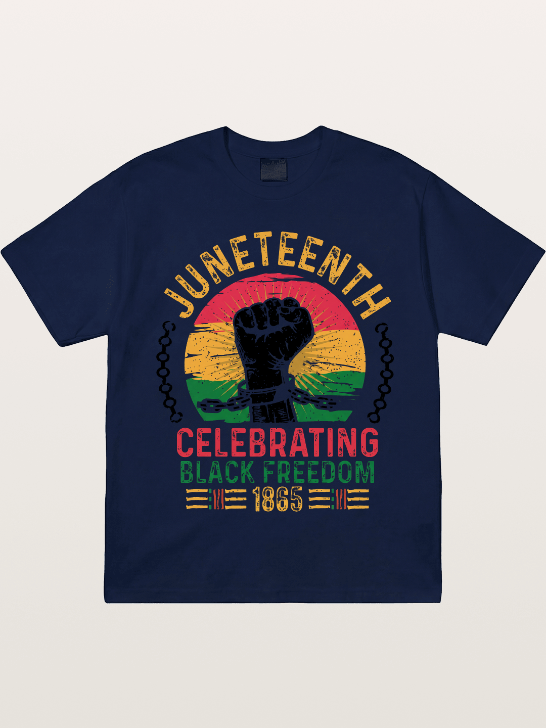 Juneteenth Black Freedom Fist Gildan T-shirt