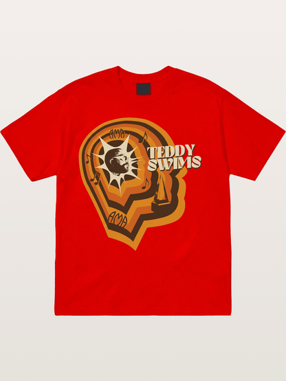 Teddy Swims Retro Ear Graphic Cotton T-shirt
