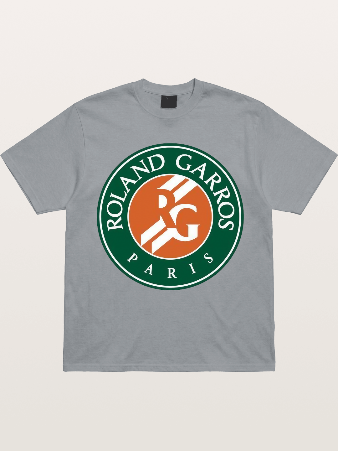 Roland Garros Paris Logo Print Gildan T-shirt