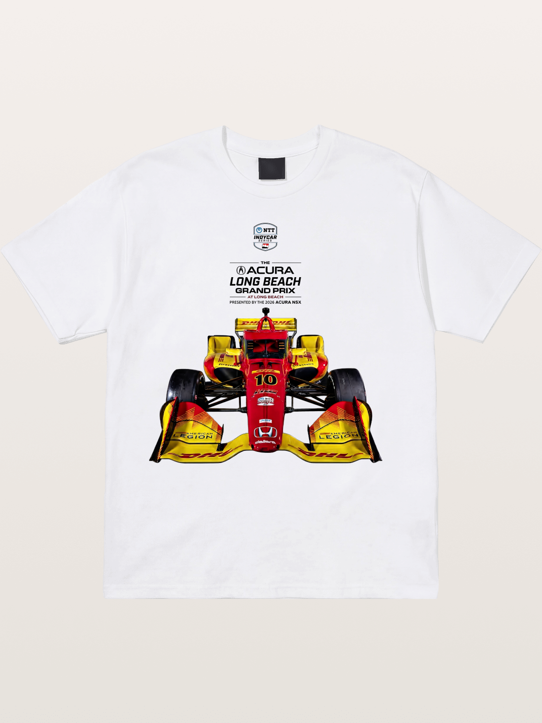 Palou #10 Long Beach Champion Cotton T-shirt