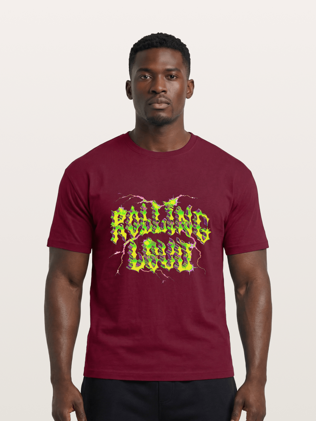 Rolling Loud Neon Lightning Art Gildan T-shirt