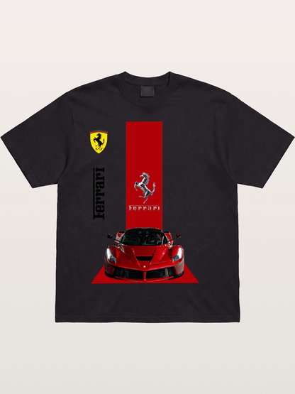 Prancing Speed Cotton T-shirt