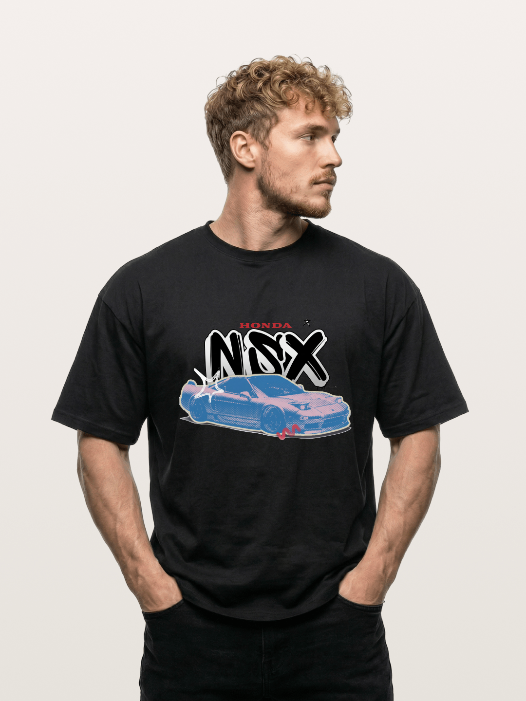 Blue NSX Gildan T-shirt