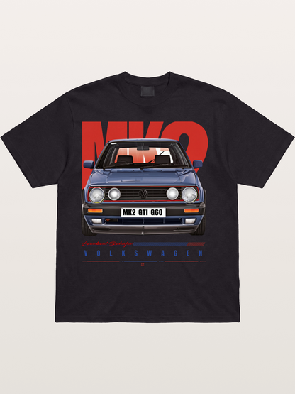 Volkswagen Golf MK2 GTI G60 Cotton T-shirt