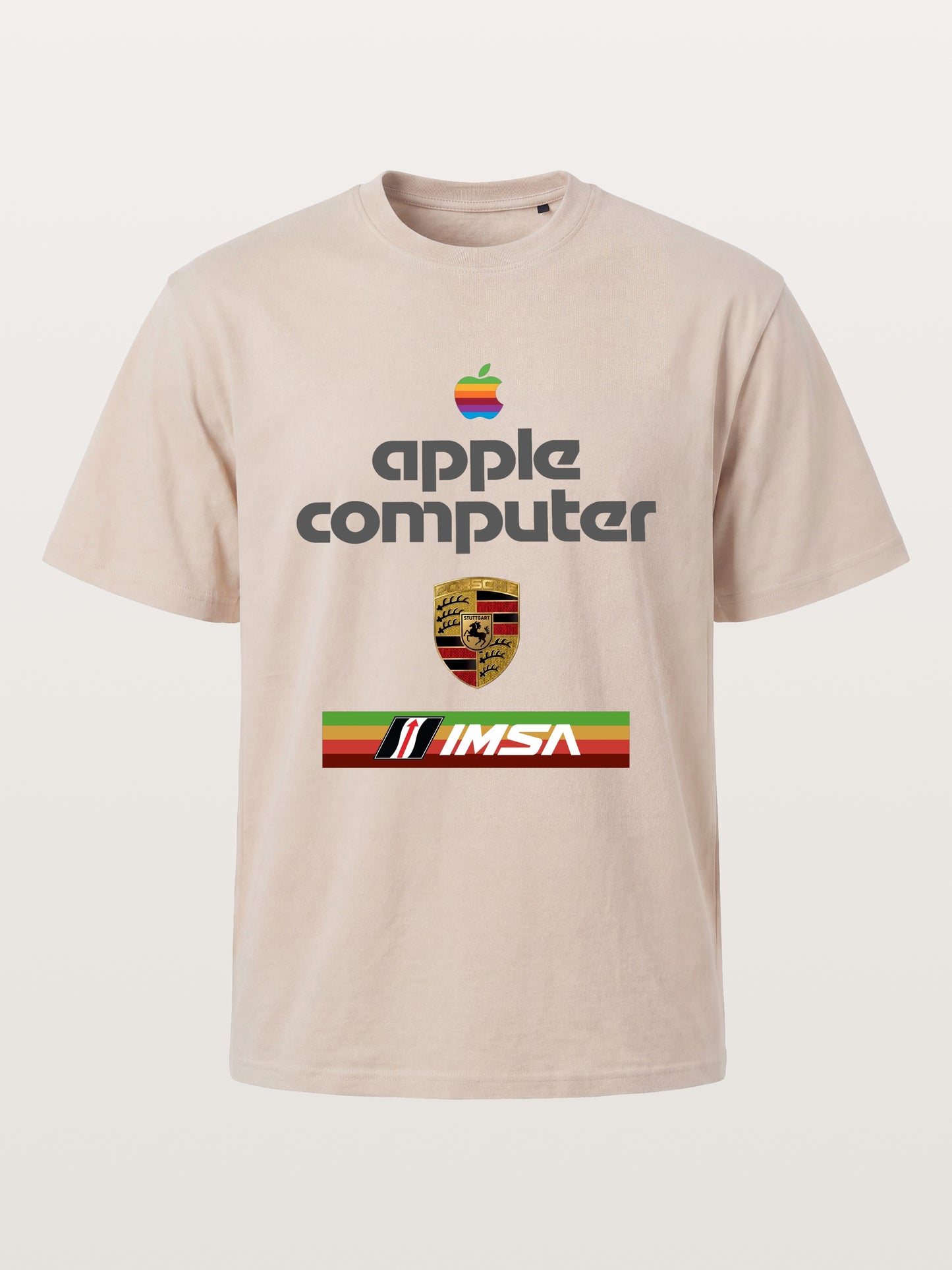 Apple IMSA Porsche Three Brand Combo Cotton T-shirt
