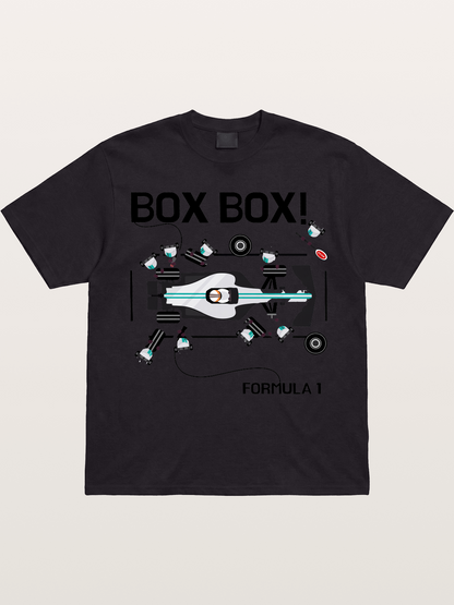 F1 Box Box Pit Stop Graphic Gildan T-shirt
