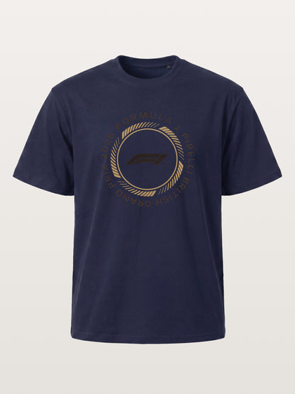 British Grand Prix 2026 Circular Crest Gildan T-shirt