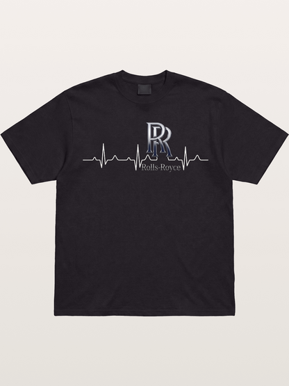 Rolls-Royce Heartbeat Line Gildan T-shirt