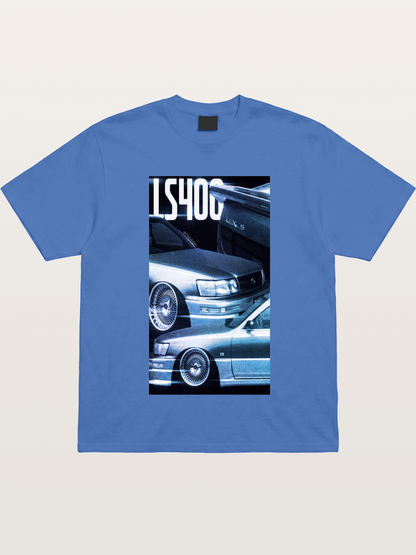 LS400 JDM Double Car Print Gildan T-shirt