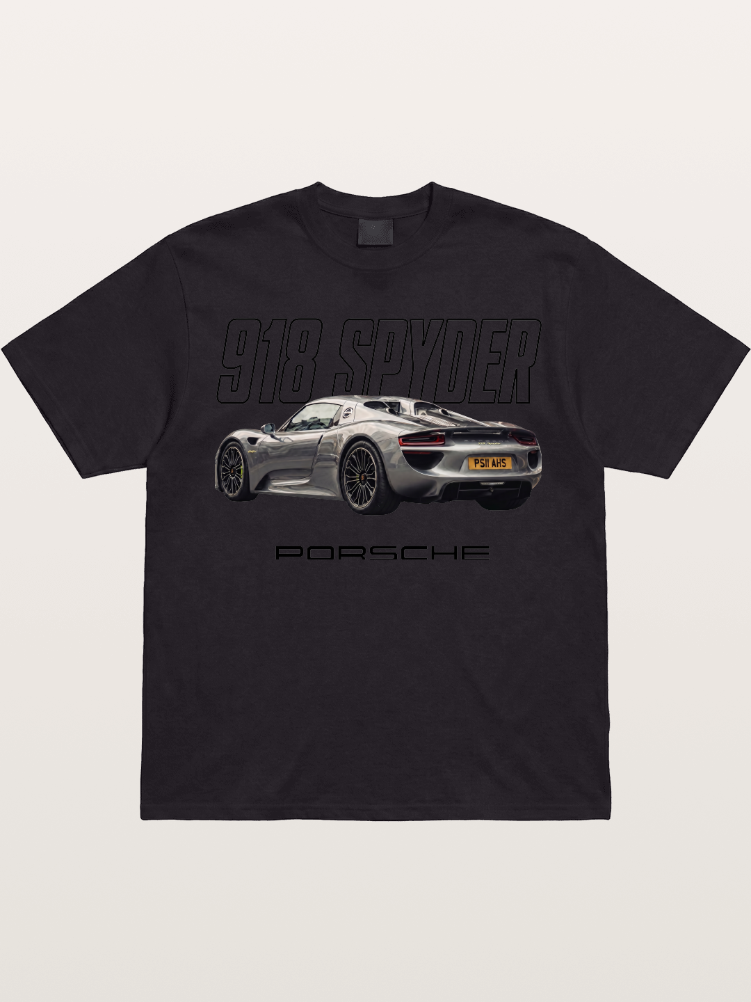 Porsche 918 Spyder Graphic Art Gildan T-shirt