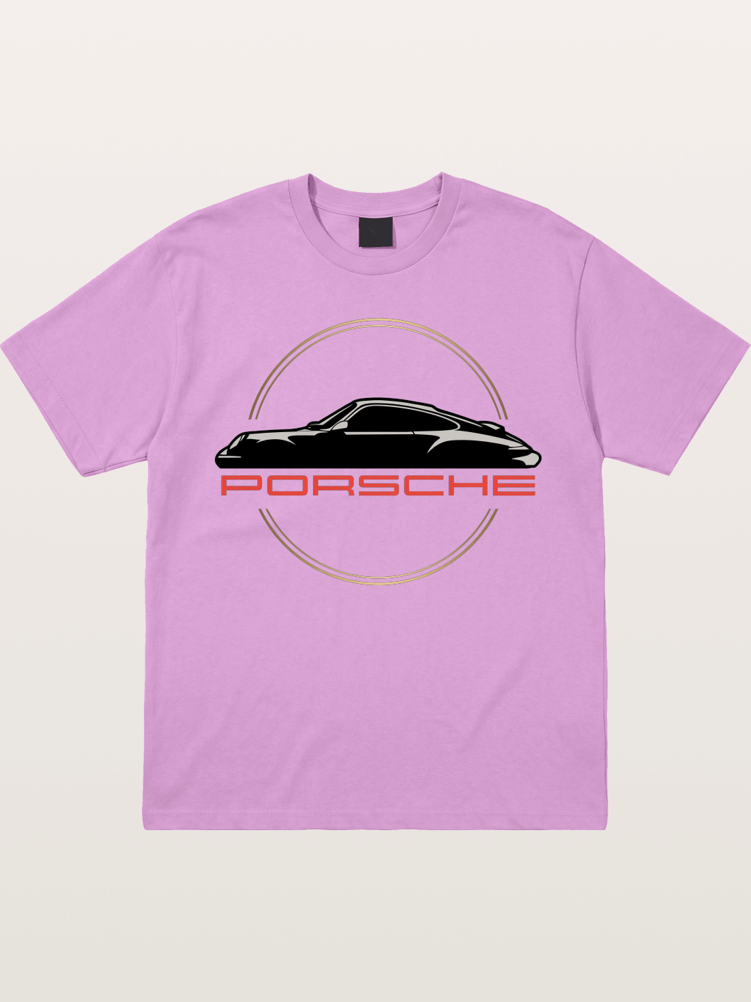 Porsche Silhouette Logo Art Gildan T-shirt