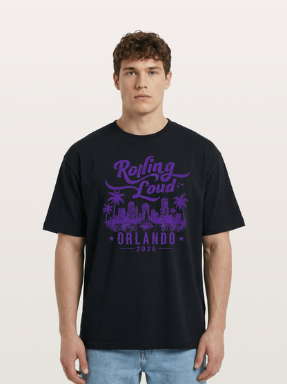Rolling Loud Orlando 2026 Print Cotton T-shirt