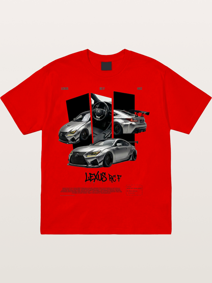 Lexus RC F Multi-Angle Print Cotton T-shirt