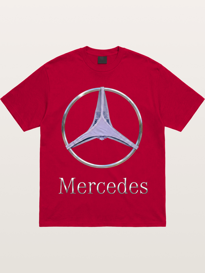 Mercedes Logo Thong Print Gildan T-shirt